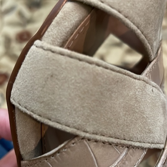 COLE HAAN April Suede Comfort Mule Sandals Size 7.5 - Picture 8 of 10